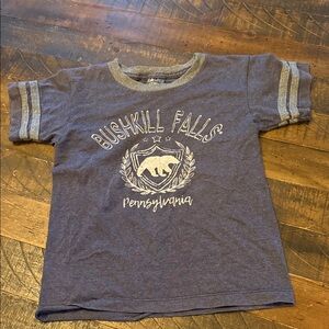 Bushkill Falls Kids Tee - Heather Purple
